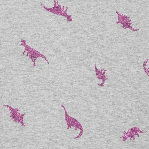 Remera Oshkosh Dinos glitters