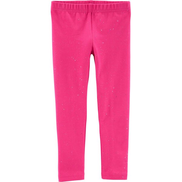 Calzas Carters beba fucsia glitter