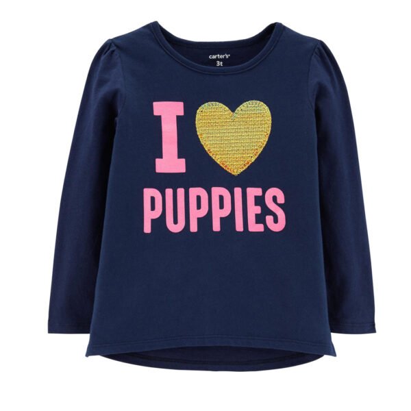 Remera Carters I Puppies heart