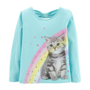 Remera Carters Kitty Arcoíris