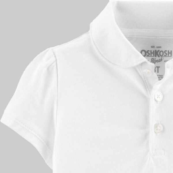 Remera Polo nena color blanco 27731416