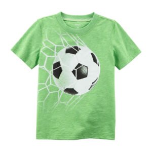 Remera Carters Futbol fluorescente